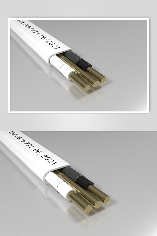 电线效果图工业图3D建模细节设计-众图网