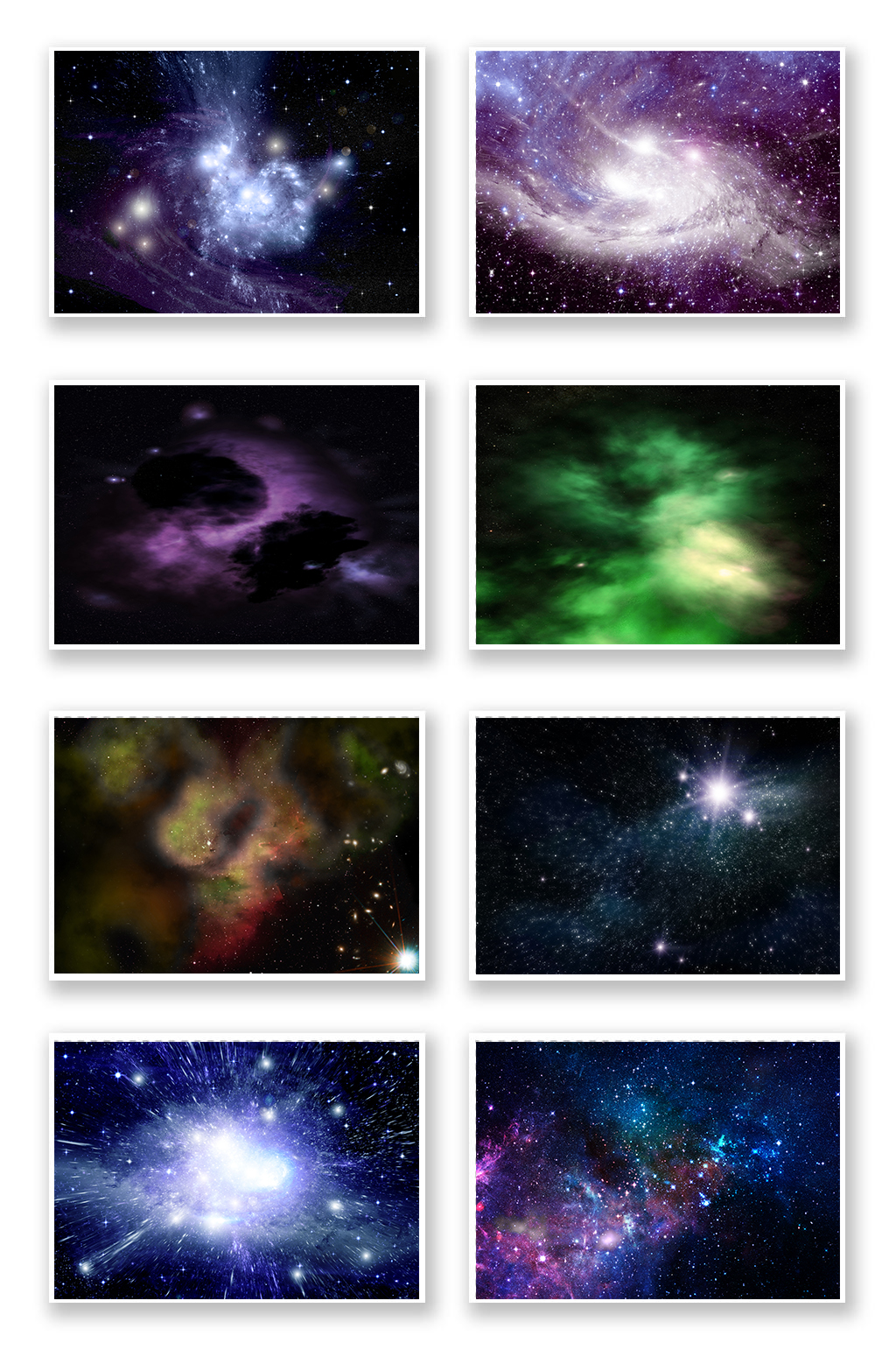 超高清星空宇宙自然地球图案背景素材素材