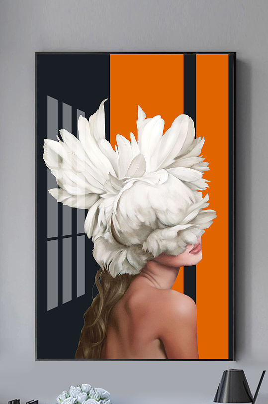 时尚装饰画立即下载现代时尚美女花朵装饰画立即下载现代时尚美女花朵