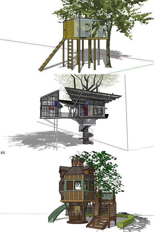 树屋小木屋su21-30