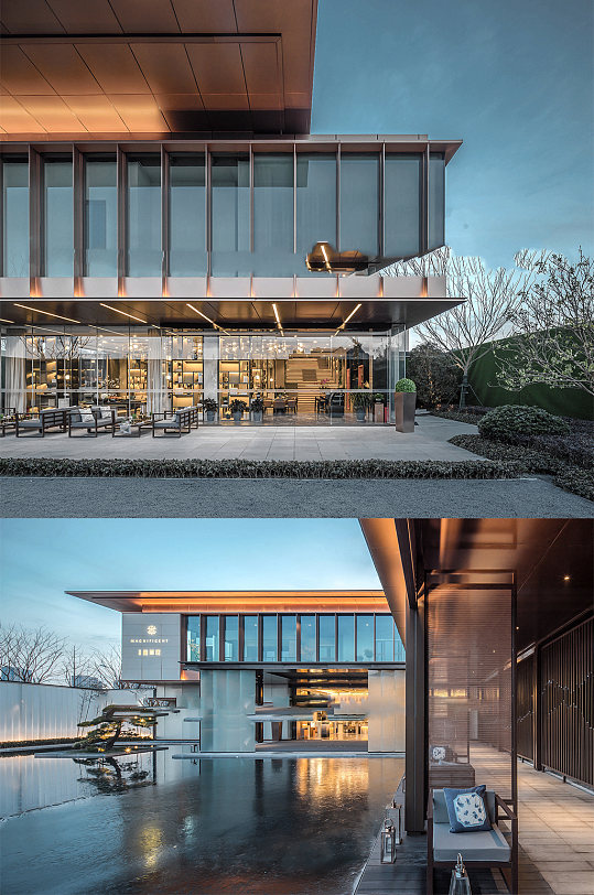 新亚风格示范区建筑-众图网