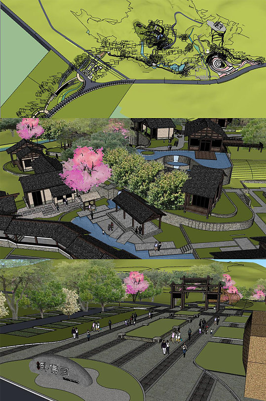 滨海山体旅游区改造设计-众图网