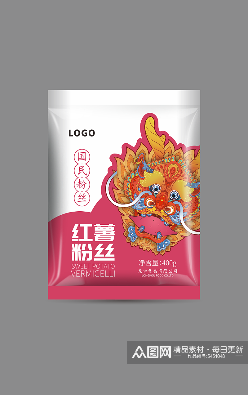 粉丝包装B红薯粉丝素材