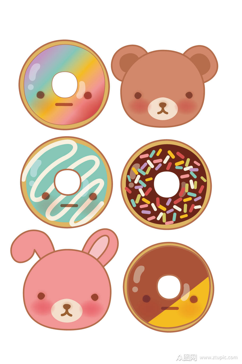 卡通手工小熊饼干