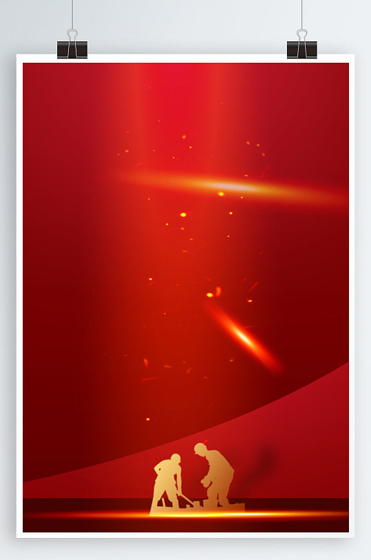 喜庆背景板红色背景
