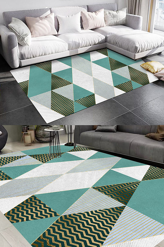 欧式风格地毯卧室地毯-众图网