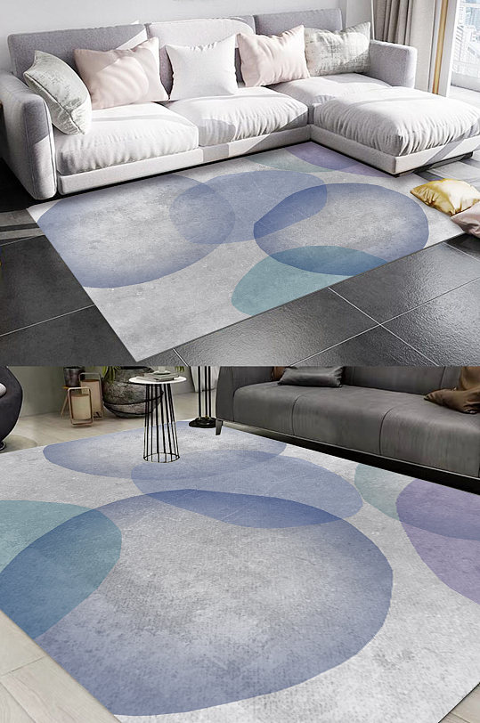 地毯花纹简约大气地毯-众图网