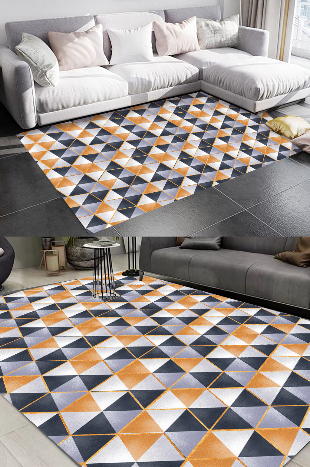 菱形花纹地毯地毯图案设计