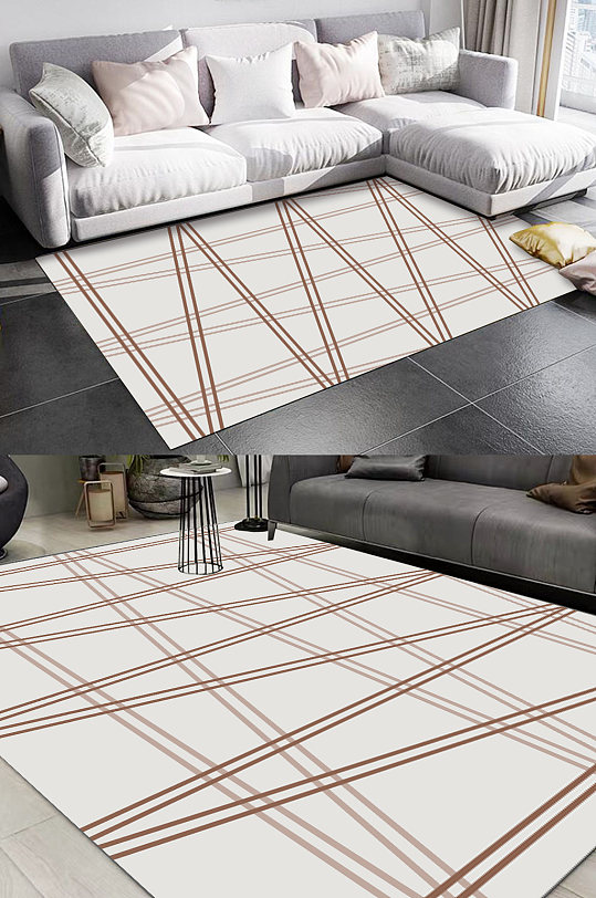 几何地毯北欧地毯图案