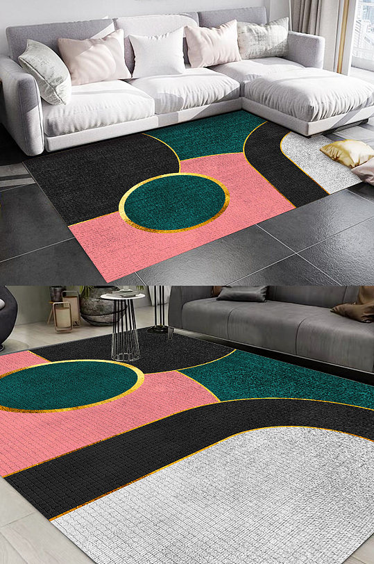 家居地毯北欧风地毯-众图网