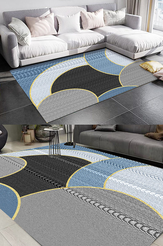 北欧地毯时尚地毯-众图网