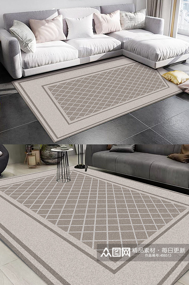 几何地毯图案简约地毯图案素材