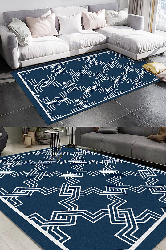 古典中式地毯国潮花纹-众图网