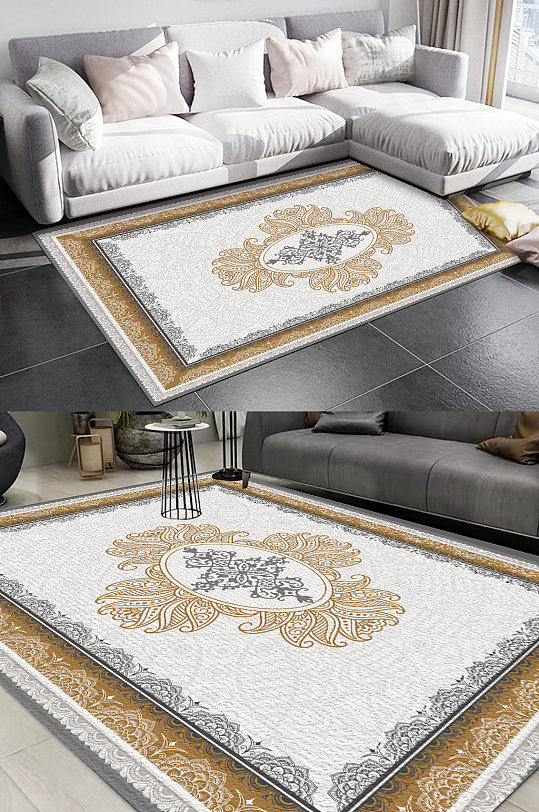 传统地毯图案古典中式地毯