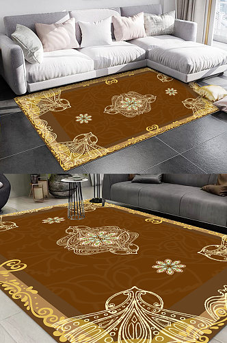 复古宫廷风精品地毯