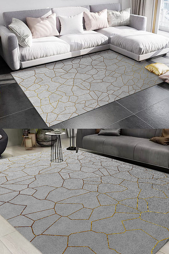 简约地毯图案精品地毯-众图网