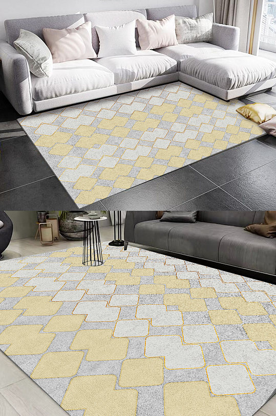 客厅地毯卧室地毯-众图网