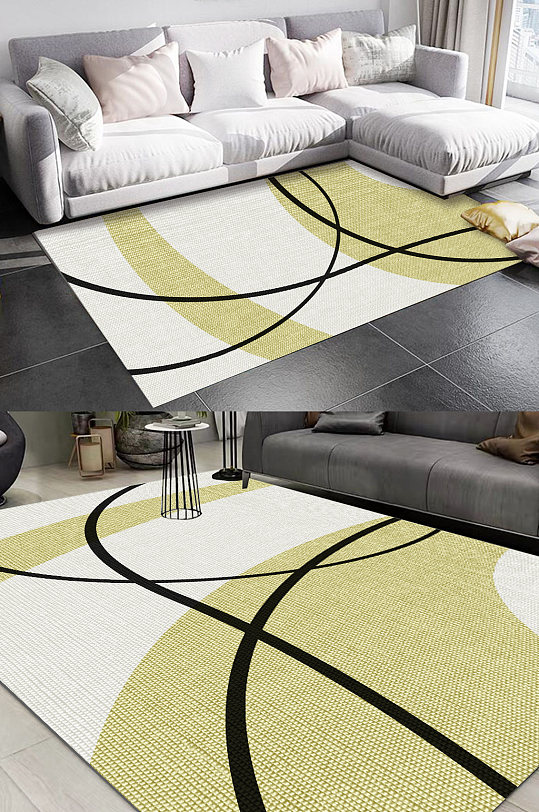 小清新地毯几何地毯图案-众图网