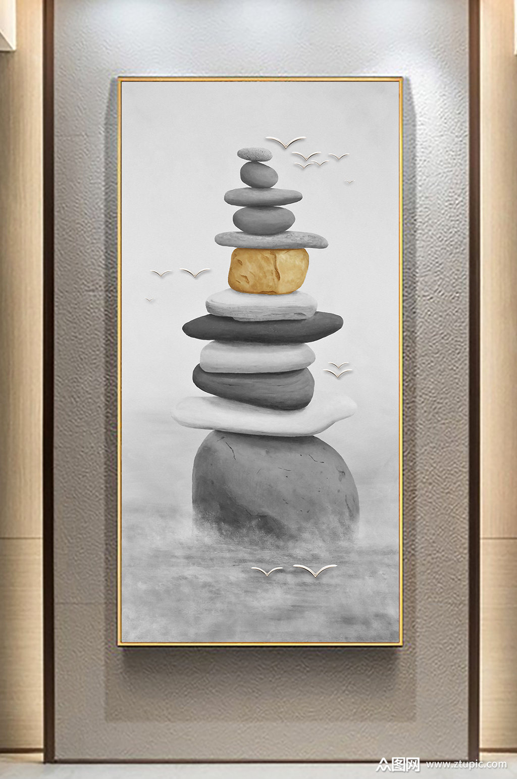 石来运转入户玄关画素材