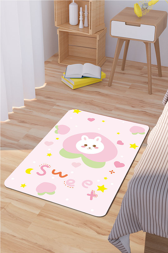 北欧风格地毯地毯设计-众图网