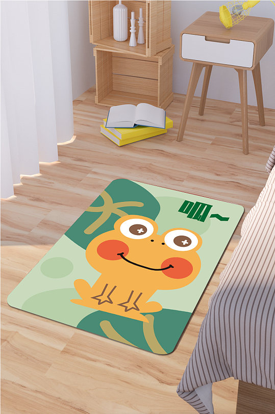 卧室地毯地毯地垫-众图网