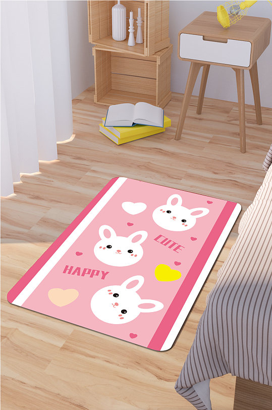 地毯地垫动物图案