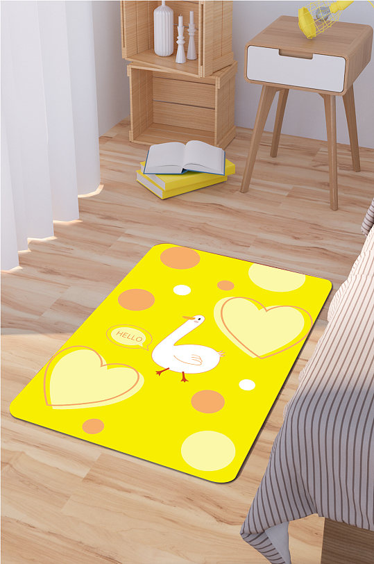 地毯地垫卡通地垫地画-众图网