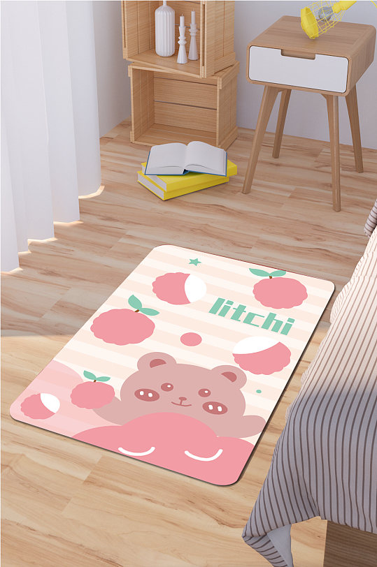 简约现代地毯地毯地垫地画-众图网