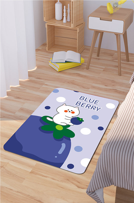 卡通小熊地毯地毯设计
