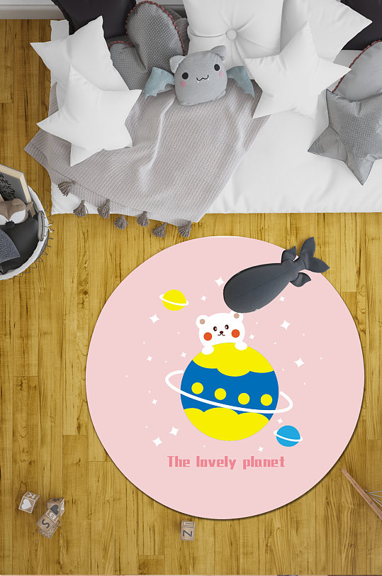 卧室地毯循环地毯-众图网