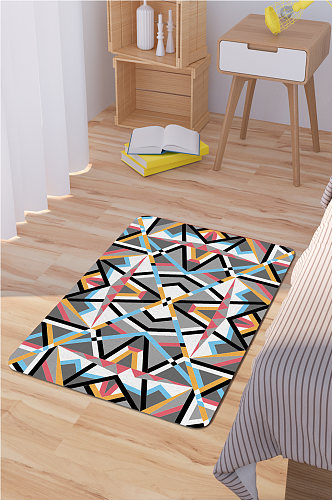 床边地毯卡通地毯