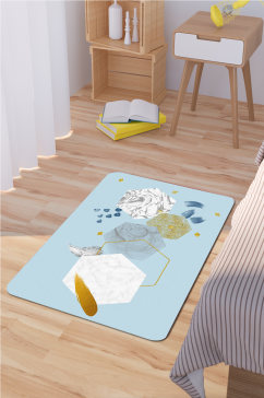 床边地毯现代地毯