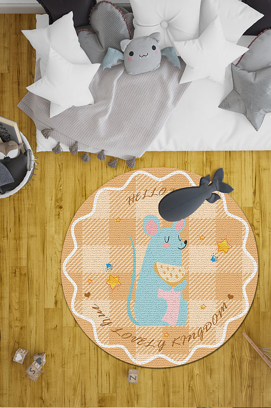 客厅地毯地毯图案-众图网