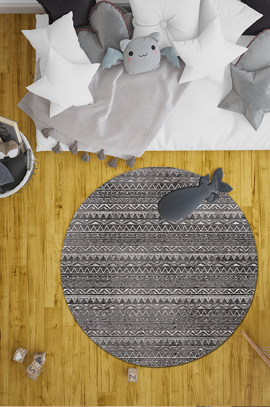 卧室地毯现代简约地毯
