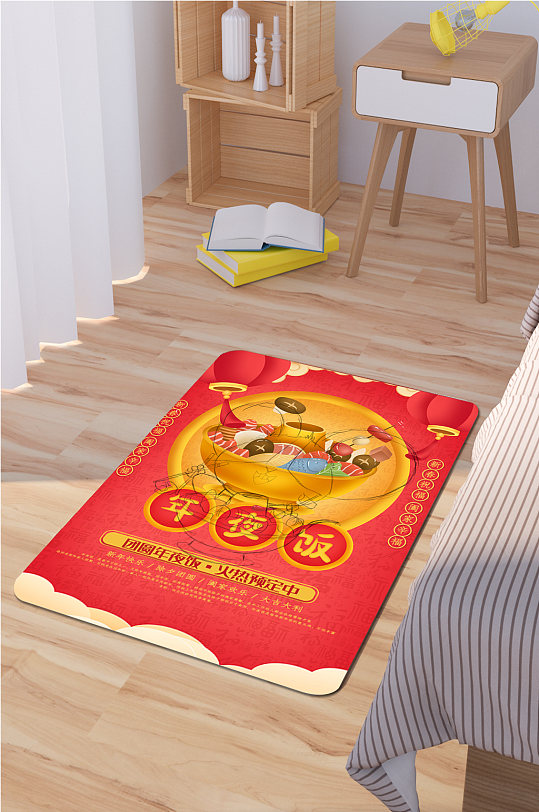 卧室地毯家居地毯-众图网