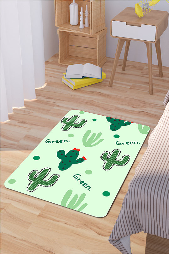 地毯图案热带植物