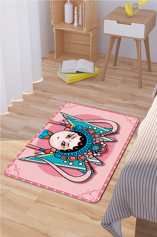 卧室地毯地毯地垫-众图网