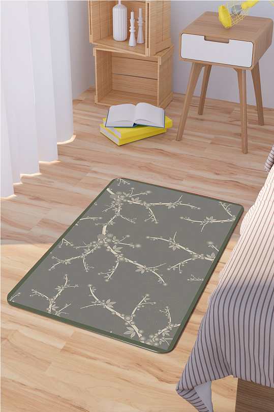 卧室地毯新中式地毯