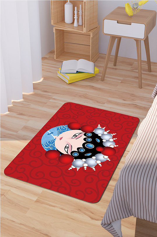 卧室地毯中国风地毯