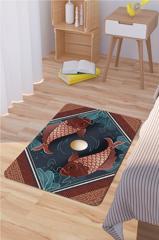 卧室地毯家居地毯-众图网