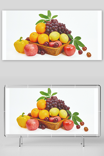 水果拼盘水果海报