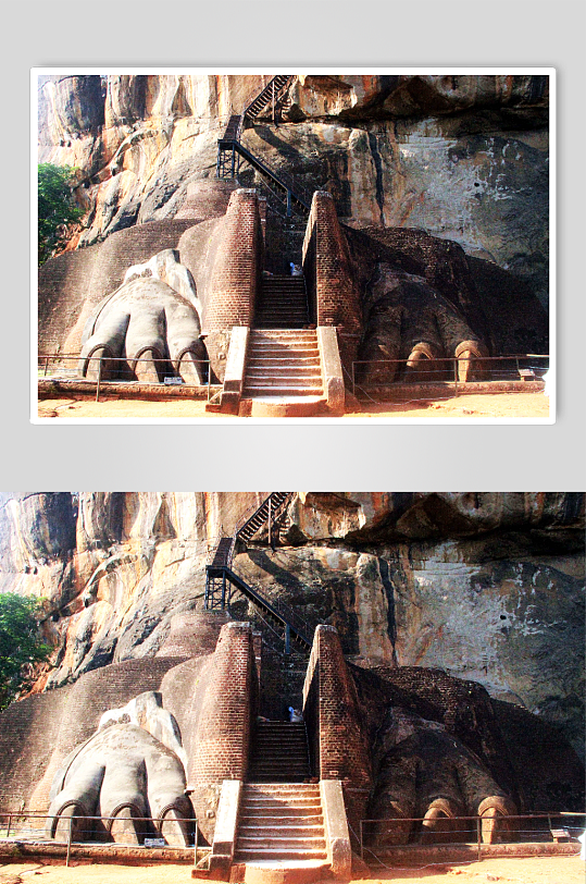世界文化遗产斯里兰卡狮子岩图片