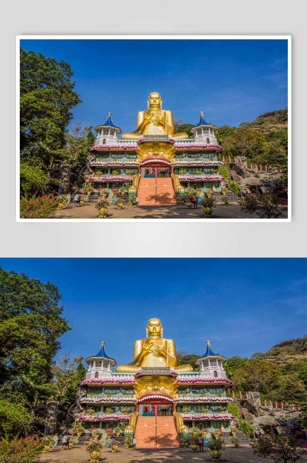 斯里兰卡康提佛寺图片素材