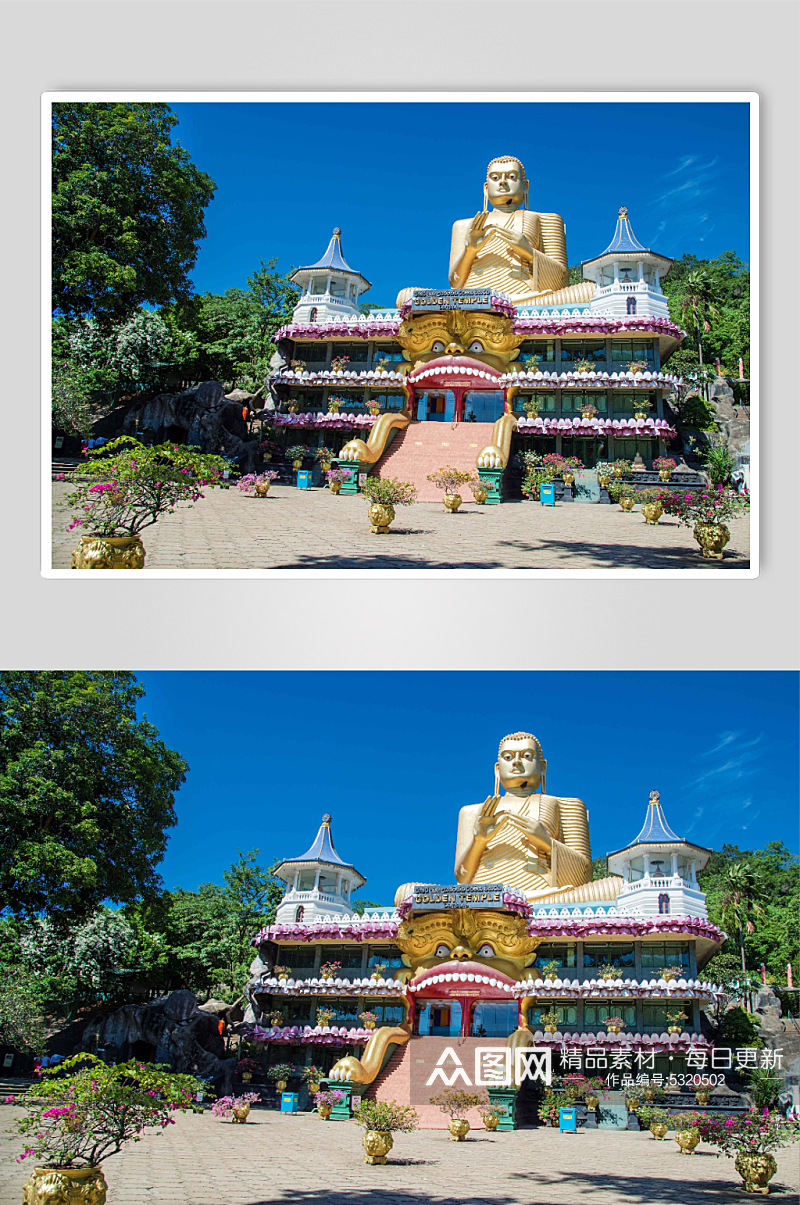 斯里兰卡庙宇图片素材