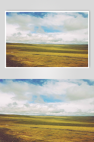 可可西里大草原风光摄影图片