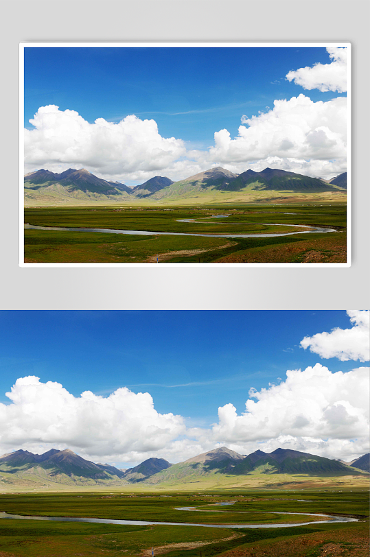 西藏草原摄影图片