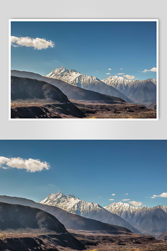西藏雪山摄影图片