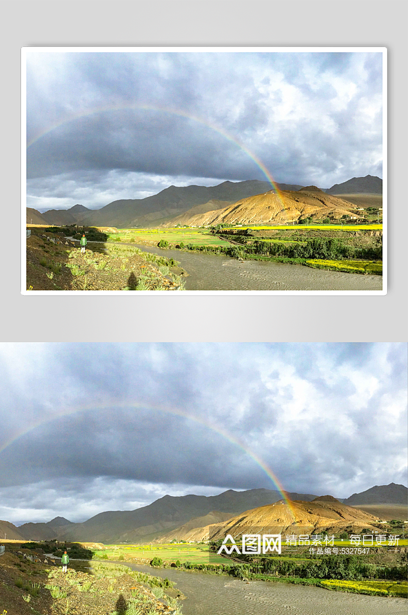 西藏自驾风光摄影图片素材