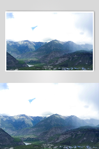 雅鲁藏布大峡谷摄影图片