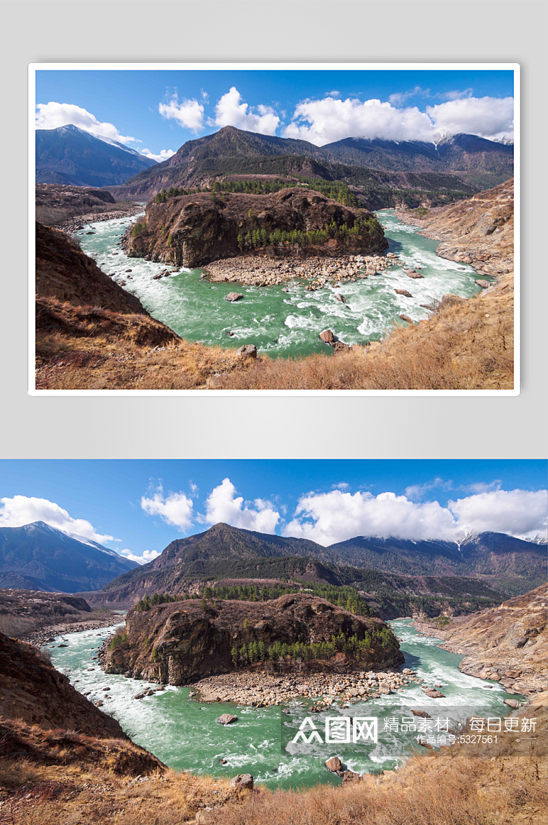 雅鲁藏布江摄影图片素材